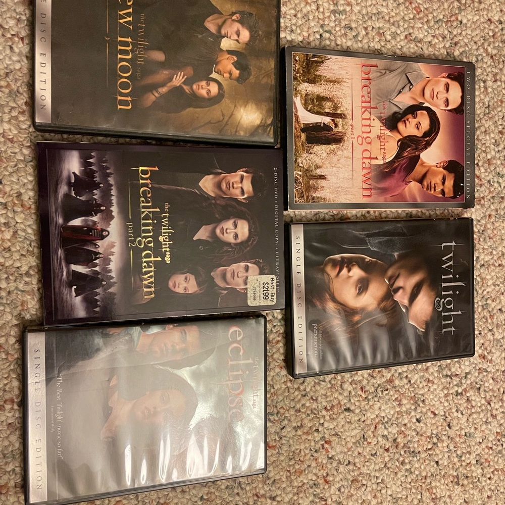 Twilight Saga DVD Collection